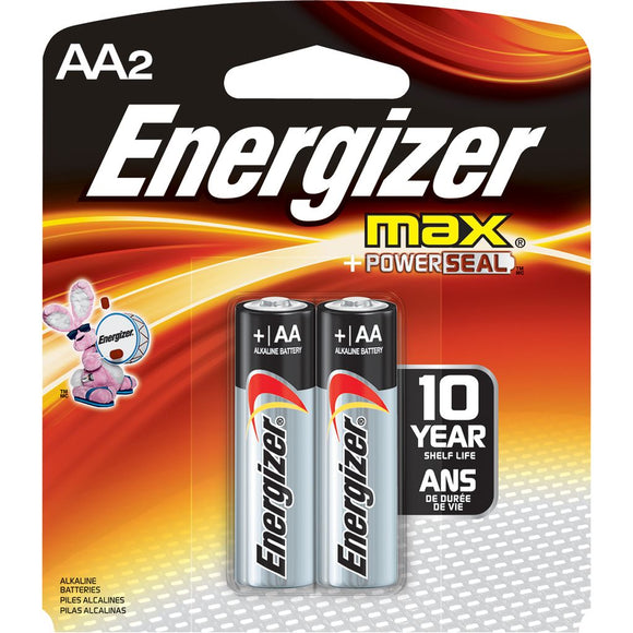 Energizer AA 2 Pack Batteries Master Case 24 Cards ($1.66 Per Card)
