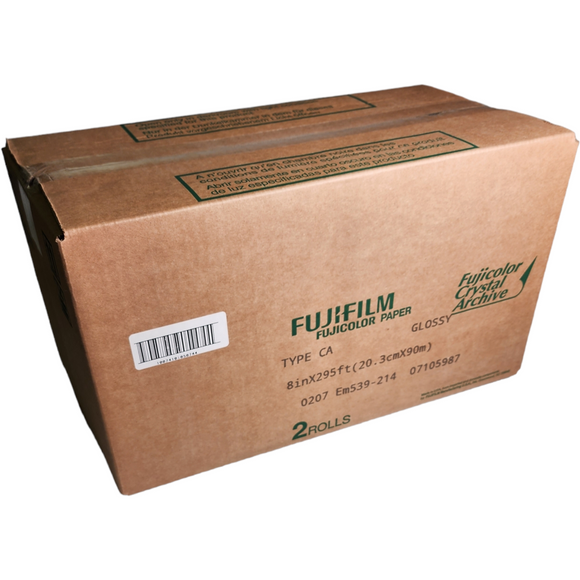 Fujicolor CA 8x295  Photo Paper Glossy (2 Rolls Per Case) (Price Per Roll)