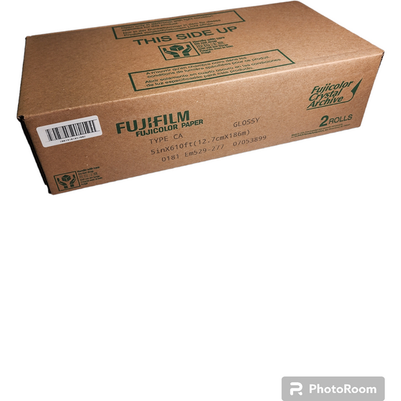 Fujicolor CA 5x610 Photo Paper Glossy (2 Rolls Per Case) (Price Per Roll)