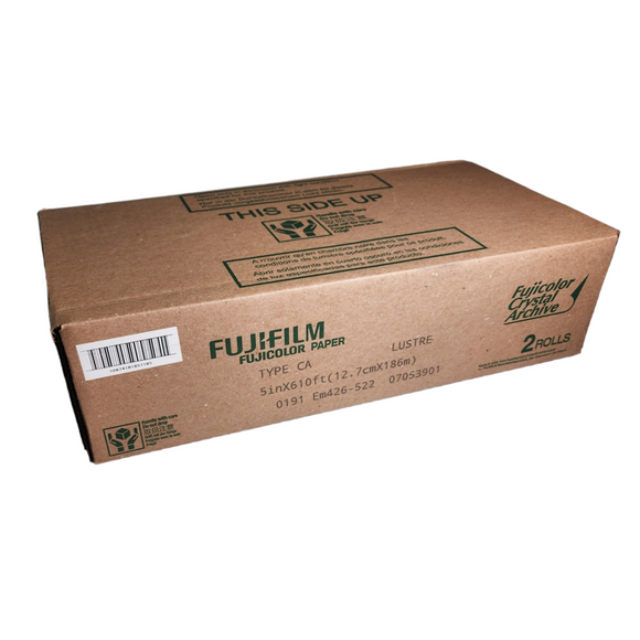 Fujicolor CA 5x610 Photo Paper Lustre (2 Rolls Per Case) (Price Per Roll)
