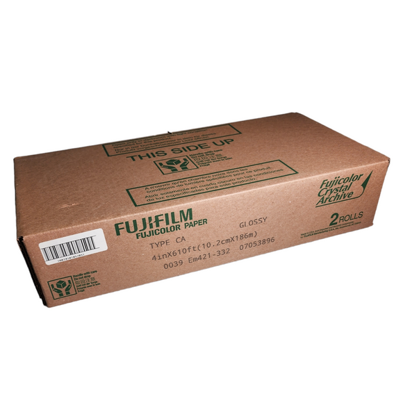 Fujicolor CA 4x610 Photo Paper Glossy (2 Rolls Per Case) (Price Per Roll)