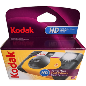 Kodak Power Flash HD Single Use Camera 27 Exposure