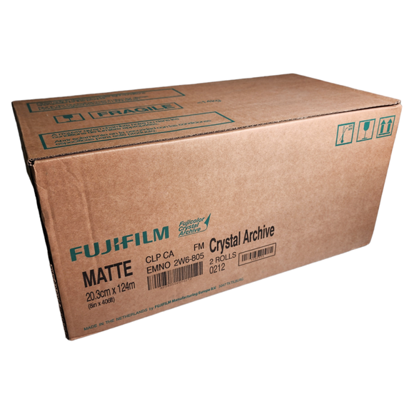 Fujicolor CA 8x406  Photo Paper Matte(2 Rolls Per Case) (Price Per Roll) *** NEW SIZE***