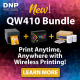 DNP EZ Pro Printer Bundle (QW410 printer, WCM-Plus & QW410 4x6 media kit)