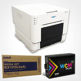 DNP DS-RX1HS Printer Bundle (RX1HS printer, WCM-Plus & RX1HS 4x6 media kit)