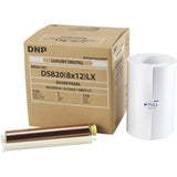 DNP DS820A Luxury Media - 8x12" Silver Pearl 110 Prints 1 Roll Per Case