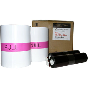 Sinfonia / Shinko  4 x 6" Print Pack for use with Color Stream CS2 Printer 4x6 Print Pack, 2 Rolls, 600 Prints Total