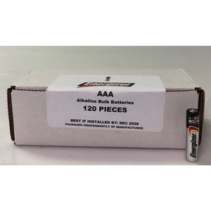 Energizer AAA Alkaline Bulk Batteries 120 Pack ($0.66 Per Cell)