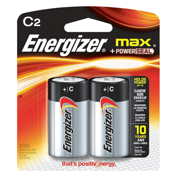 Energizer C 2 Pack Batteries Master Case 12 Cards ($3.49 Per Card)