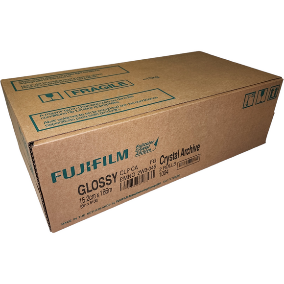 Fujicolor CA 6x610  Photo Paper Glossy (2 Rolls Per Case) (Price Per Roll)