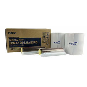 DNP QW410 4.5x8  PD Media Kit -2 Rolls x 110 (220 Photos Total)