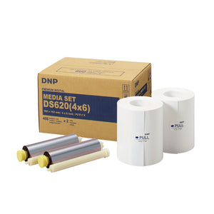 DNP DS620 4 x 6" Print Pack for use with DS620A Printer 4 x 6" Print Pack 2 Rolls, 800 Prints Total
